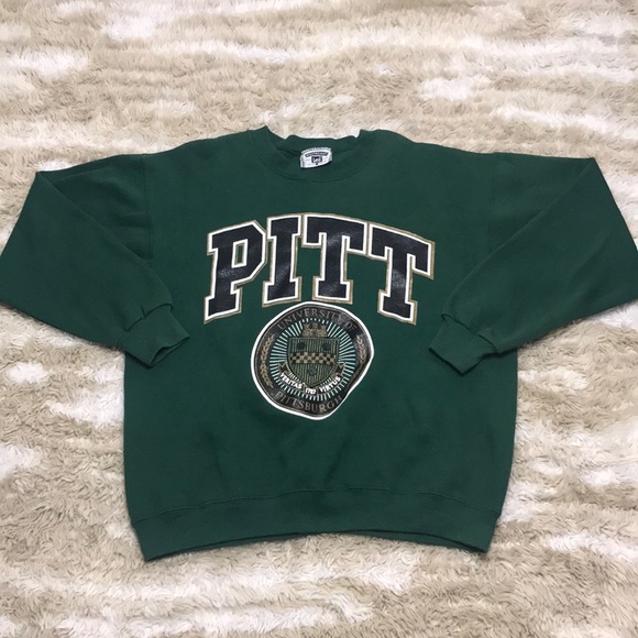 pitt crew neck sweatshirt
